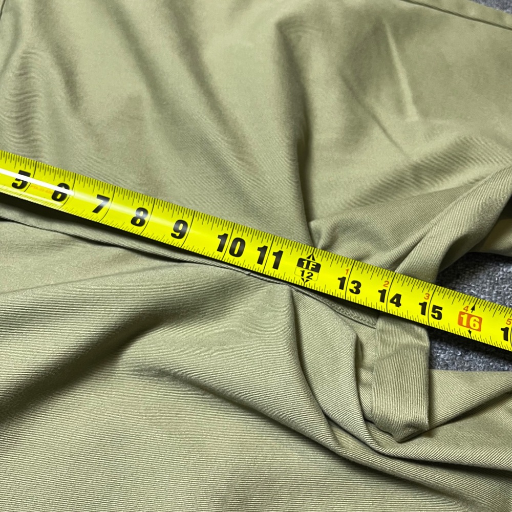 Vintage Dickies 874 Work Pants 38x32 Khaki Tan Chino Made in USA 90s - Picture 9 of 10
